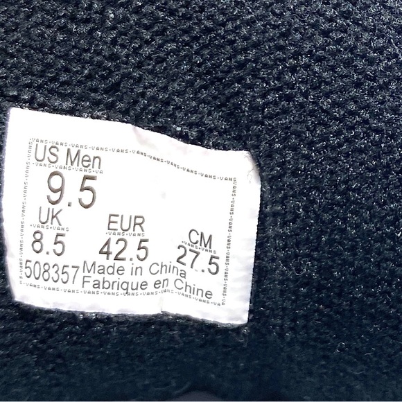 VANS Bearcat Suede Canvas Shoes Men’s Charcoal Grey Size SB Sneakers VN000DT2CWE - Picture 9 of 9